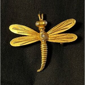 Vintage Dragonfly Brooch